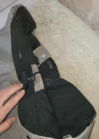 Bej Regular Fit Midi Erkek Pantolon - Görsel 5