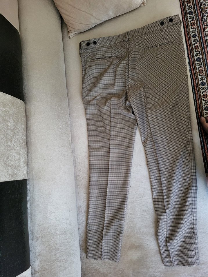 Bej Regular Fit Midi Erkek Pantolon - Görsel 4