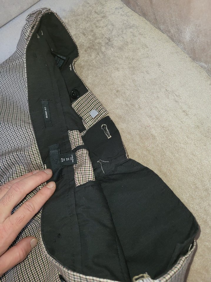 Bej Regular Fit Midi Erkek Pantolon - Görsel 5