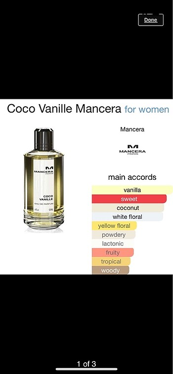 Mancera Coco Vanilla edp