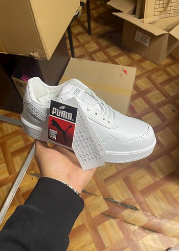 Puma Beyaz Dusuk Bilekli Sneaker