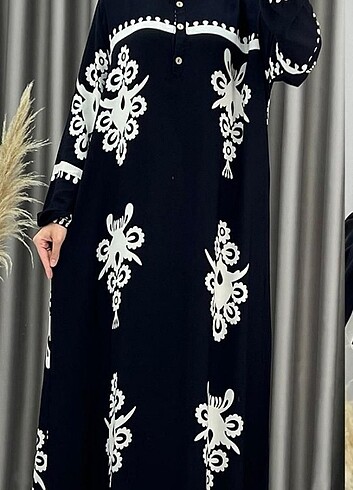 *HÜRREM VİSKON ELBİSE* *_DÜĞMELİ ? EFSANE DESEN_*