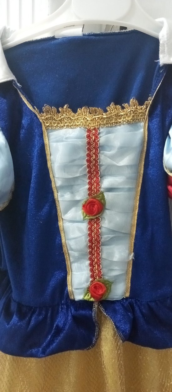 Çocuk için Renkli Drapeli Prenses Kostümü - Görsel 2