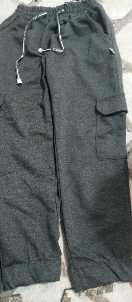 Gri Erkek Çocuk Rahat Kesim Eşofman - Görsel 2