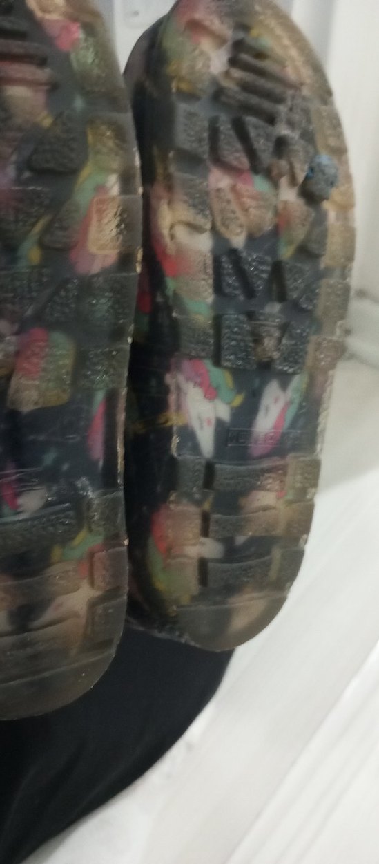 Kız Çocuk Çok Renkli Baskılı Lastik Bot - Görsel 3