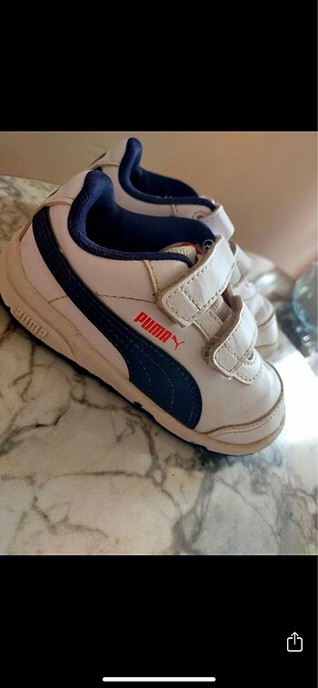 23 Beden beyaz Renk Puma spor ayakkabı