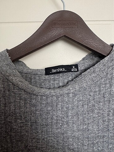 m Beden gri Renk Bershka Tshirt