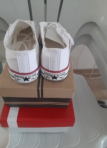34 Beden Çocuk Beyaz Converse