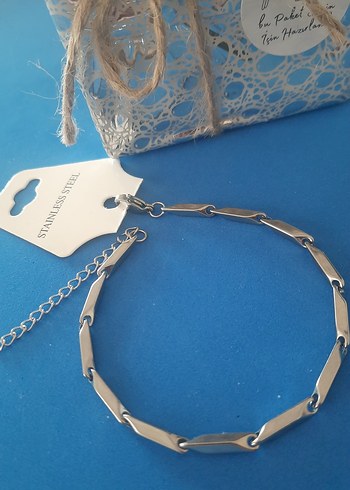 Çelik Kibrit Model Erkek Bileklik 3 mm. - Görsel 3