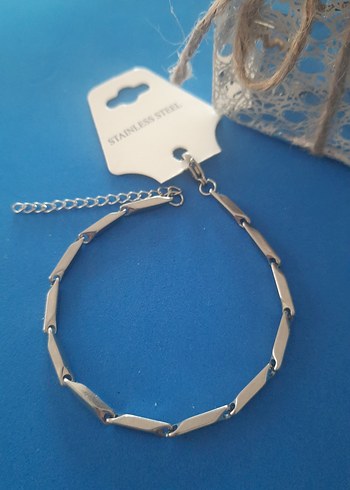 Çelik Kibrit Model Erkek Bileklik 3 mm. - Görsel 4