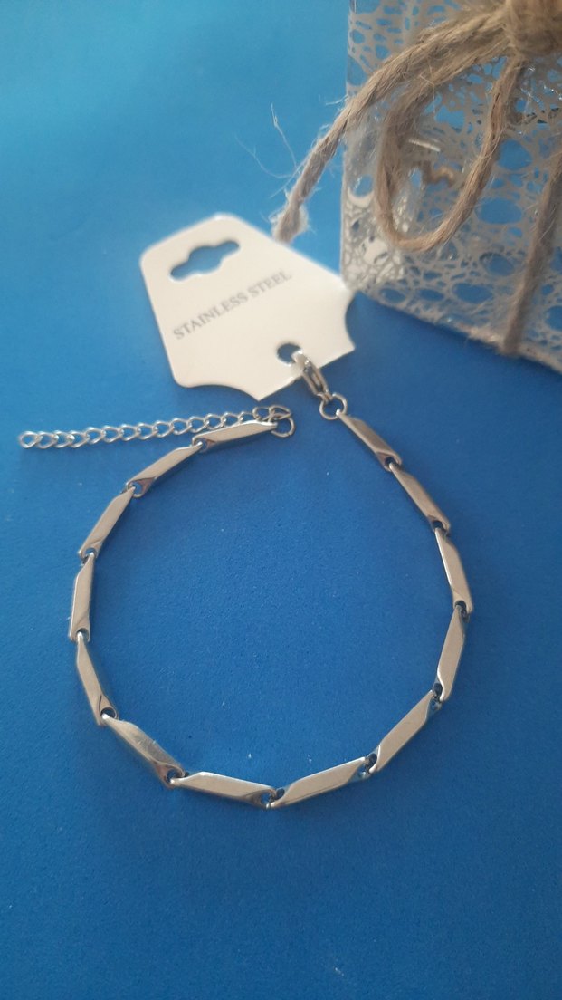 Çelik Kibrit Model Erkek Bileklik 3 mm. - Görsel 4