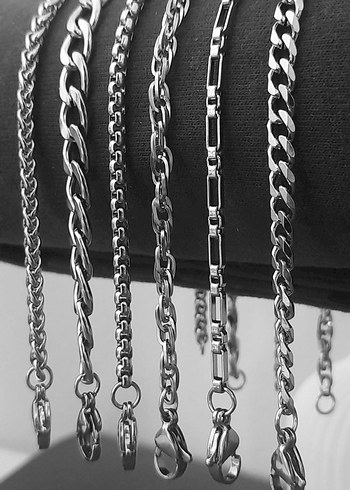 6 ADET FİYATIDIR ÇELİK ETKEK BİLEKLİK SET - Görsel 3