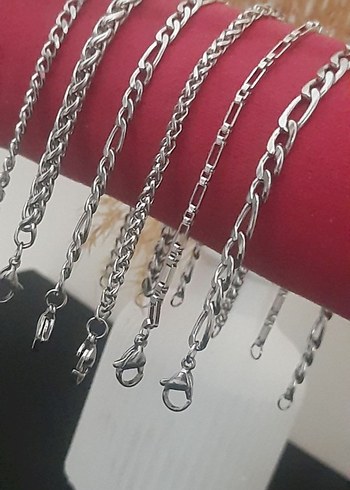 6 ADET FİYATIDIR ÇELİK ERKEK BİLEKLİK - Görsel 2