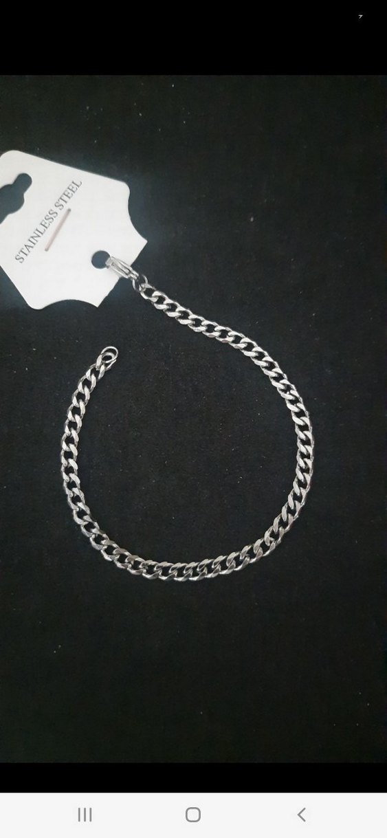 Çelik Yassı model Erkek Bileklik 1.2 mm. - Görsel 3