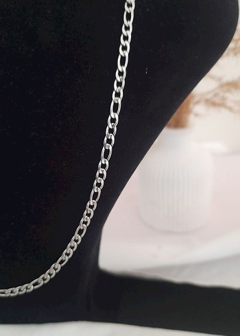 Çelik figaro Model Erkek kolye 1.0 mm. - Görsel 3