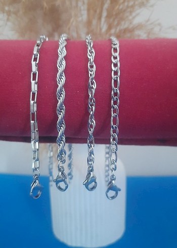 4 ADET FİYATIDIR ÇELİK ERKEK BİLEKLİK SET - Görsel 4