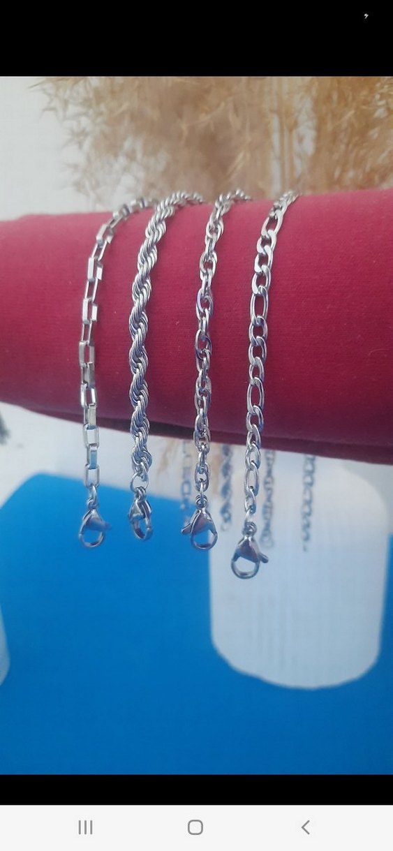 4 ADET FİYATIDIR ÇELİK ERKEK BİLEKLİK SET - Görsel 3