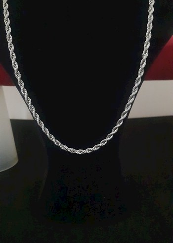 Çelik burgu Model Erkek kolye 3 mm. - Görsel 7