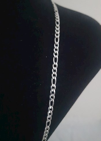 Çelik figaro Model Erkek kolye 1.0 mm - Görsel 3