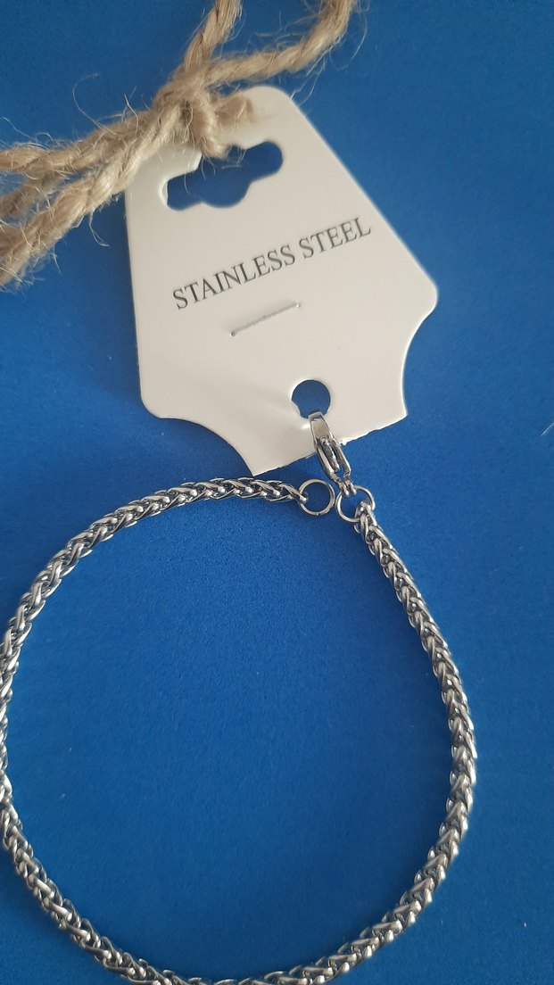 Çelik Angelus Model Erkek bileklik 2.2 mm. - Görsel 3