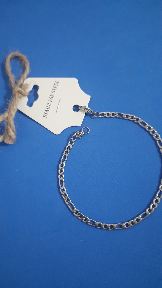 Çelik figaro Model Erkek bileklik - Görsel 2