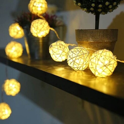  Beden Bambu ışıklı led 10?lu