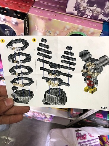 Beden Mickey Mouse puzzle Lego