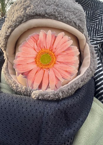 Kitikate bebek alttan cırtlı şapka - Görsel 2