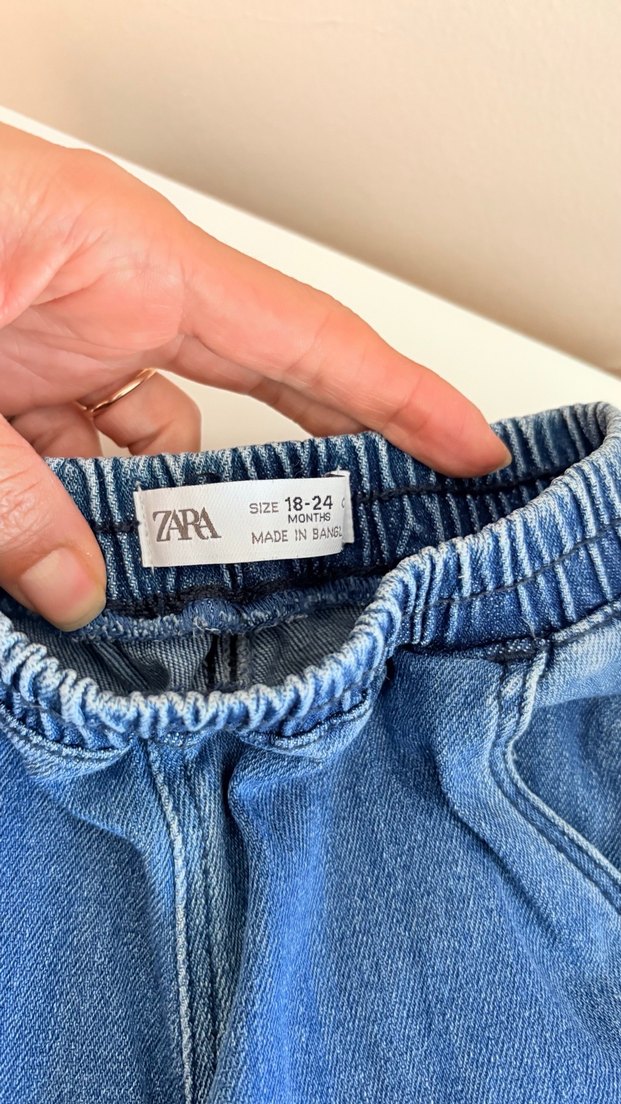 Zara çocuk kargo pantolon - Görsel 2