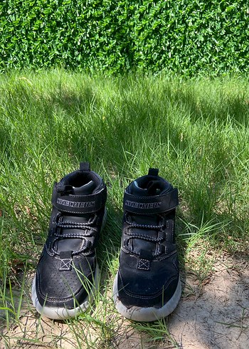 Skechers Siyah Erkek Çocuk Spor Botu Velcro