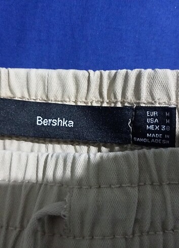 Bershka Kum Rengi Kargo Pantolon