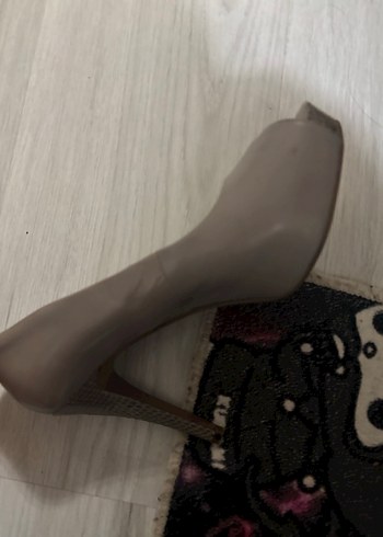 Topuklu Ayakkabi Grimsi - Görsel 2