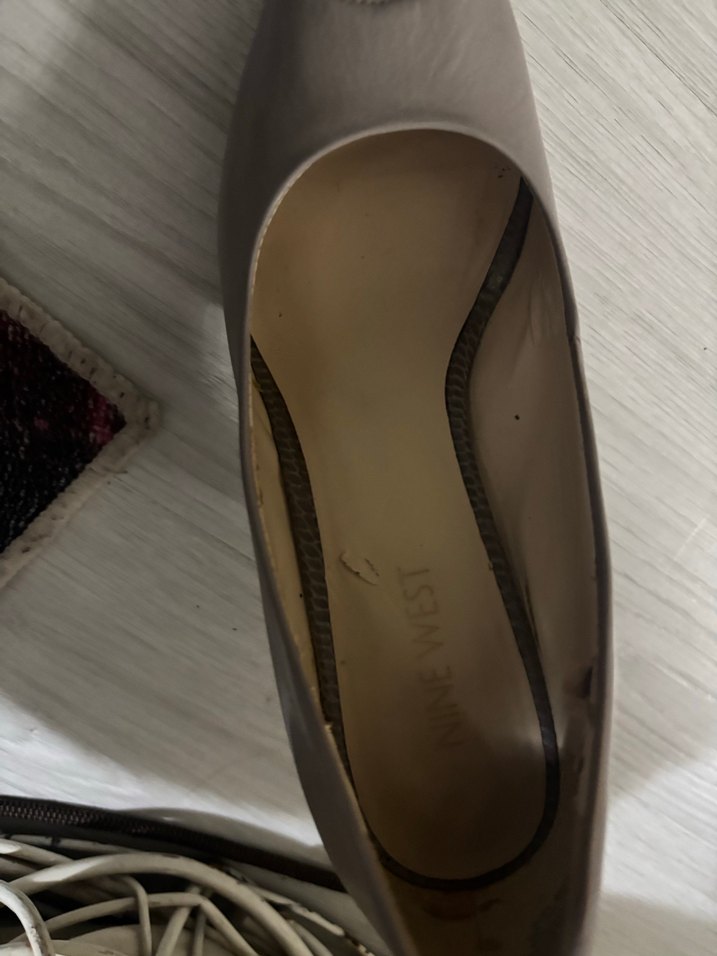 Topuklu Ayakkabi Grimsi - Görsel 3