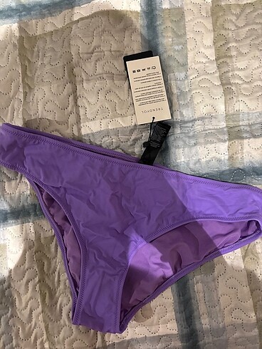 Lila normal bel bikini altı