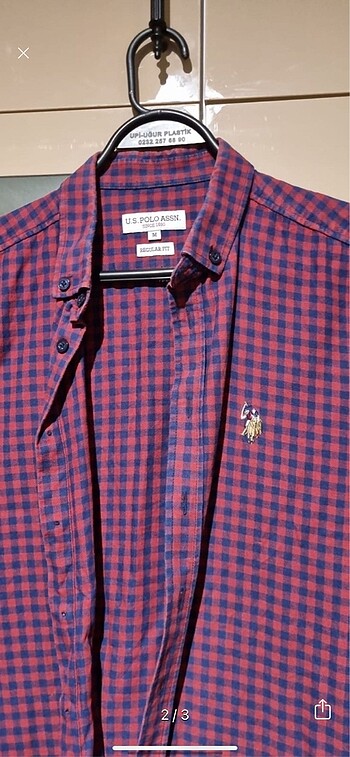 U.S Polo Assn. Slimfit m beden us polo gömlek hatasız