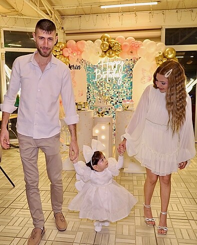 s Beden Beyaz elbise