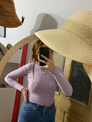 s Beden Lila bluz