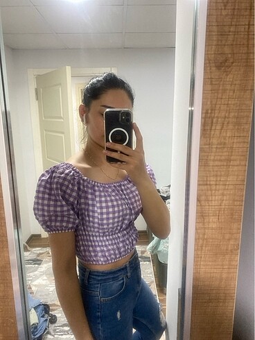Zara Balon kol crop
