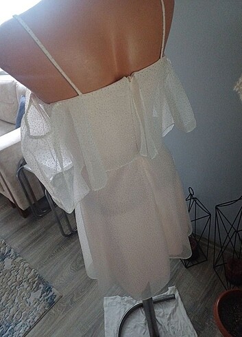 Toz pembe elbise - Görsel 5