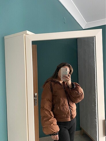 m Beden Şişme mont