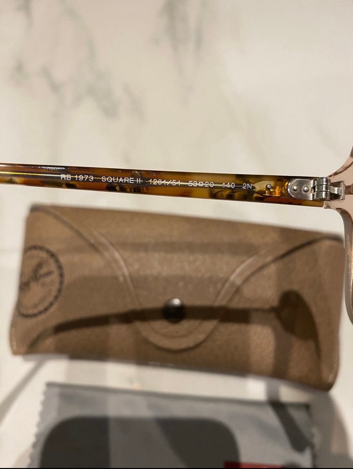 Şeffaf Bej Kadın Güneş Gözlüğü - Görsel 5