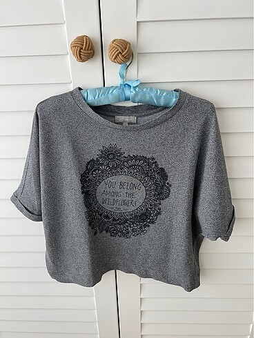 Yarım kollu sweat