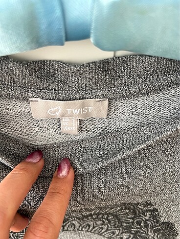 Twist Yarım kollu sweat