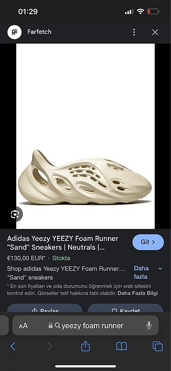 Foam runner