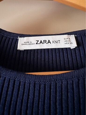 Zara Zara Triko Elbise