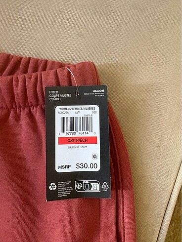 xs Beden Under Armour Şort