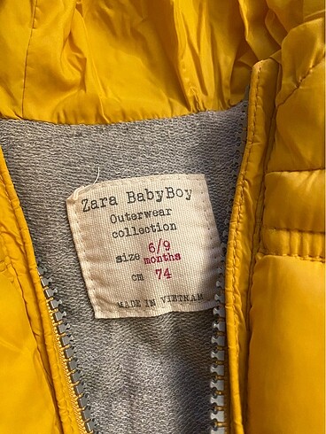 6-9 Ay Beden Kız&erkek yelek F&F ve Zara