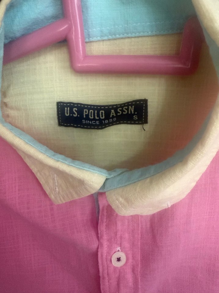 U.S. Polo Assn. Renkli Kadın Gömlek - Görsel 2