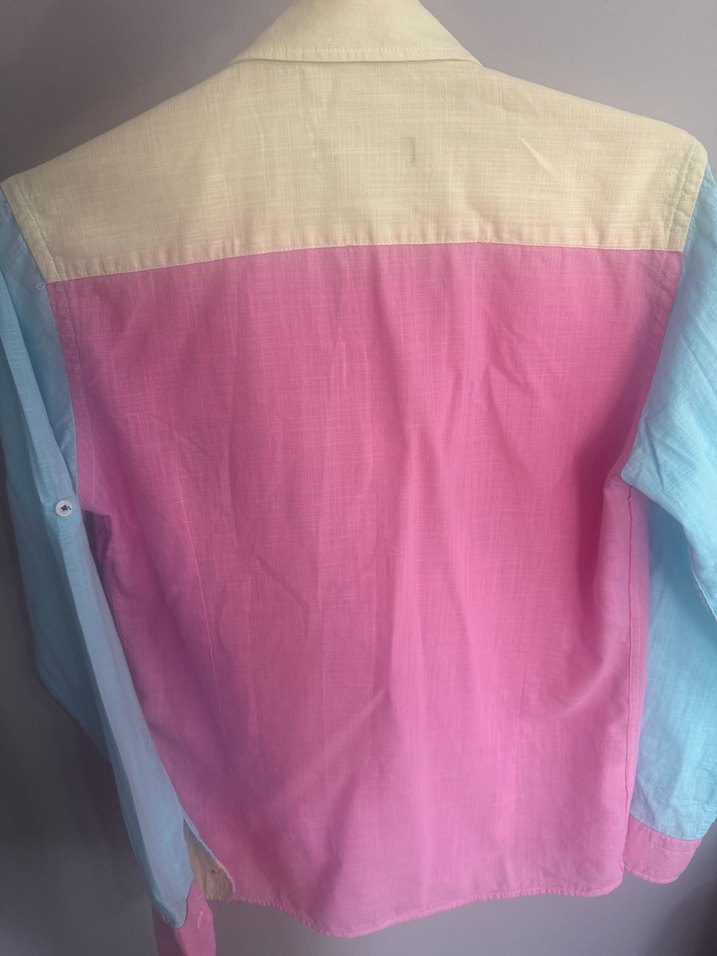 U.S. Polo Assn. Renkli Kadın Gömlek - Görsel 3