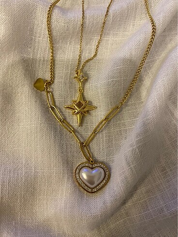 Diğer Gold Pinterest Kolye